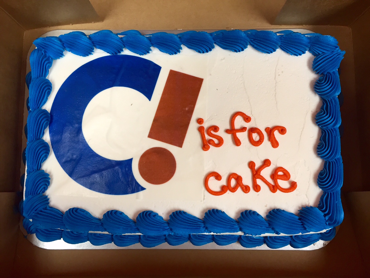 C Is For Cake