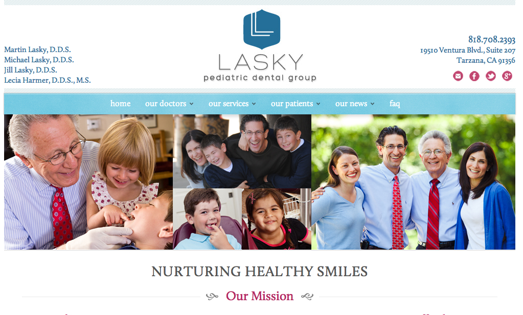 Client Spotlight: Lasky Pediatric Dental - Counterintuity