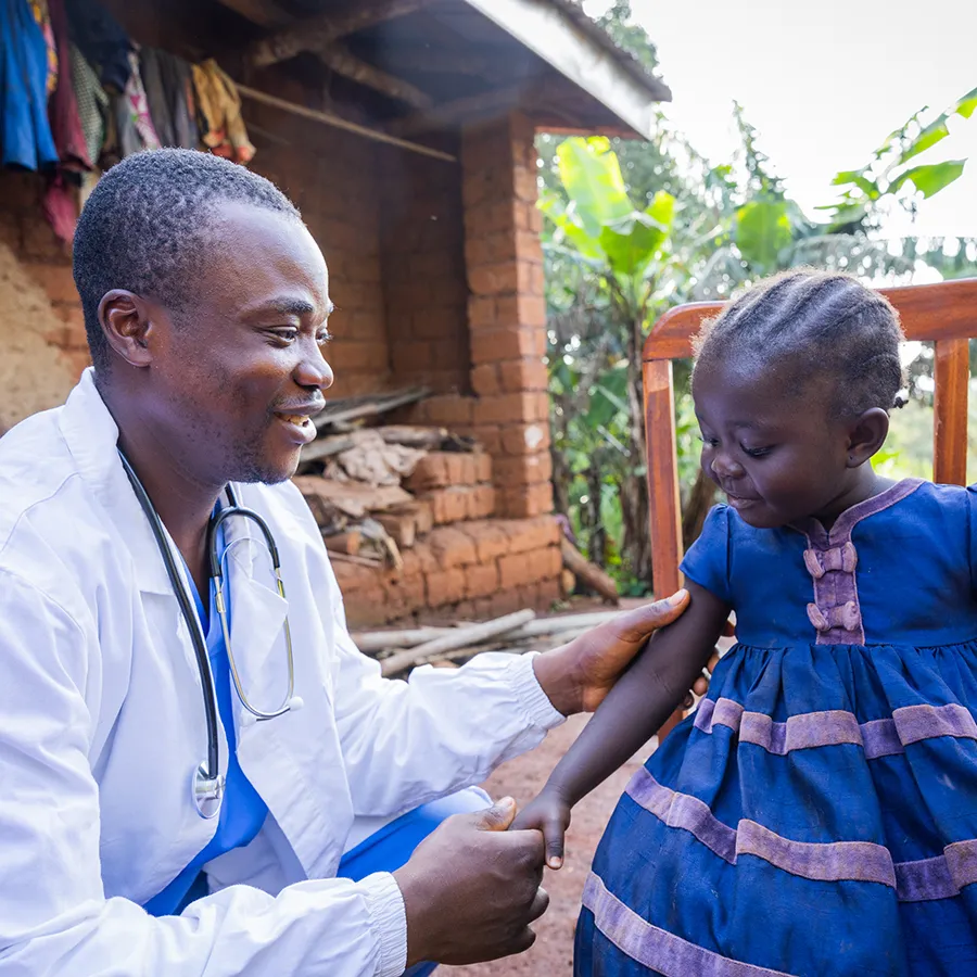 rural health nonprofit doctor and patient